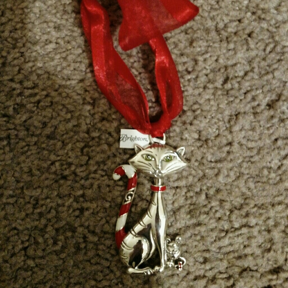 New Brighton cat and mouse ornament